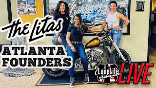 2LaneLIVE | The Litas Atlanta Founders | Giveaways, Daytona Stories, Motorcycle Community