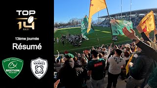 TOP 14 🏉 Résumé SECTION PALOISE 🆚 RC VANNES 13ème journée 2024/2025