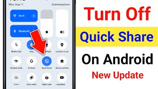 How to Turn Off Quick Share || Turn Off Quick Share on Android Phone || Stop Quick Share
