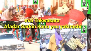 Sarkin kano yakirawo Sarkin yan Dambe mai Takwasa Har fadarsa Gayadda yaje Fada yau Alhamis