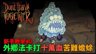 【別挨餓】外鄉法卡打10萬血苦難蟾蜍 ( 手殘黨福利(? 新手教學40【Don't Starve Together】