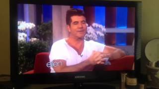 Britney Spears and Simon at the Ellen show- Part 3