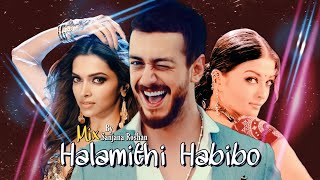 Arabic Kuthu | Halamithi Habibo - Mix | Saad Lamjarred & Bollywood Beauties
