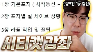 저티어와 고티어의 차이 여러분들의 티어를 올려드립니다 [서든어택 시티캣 이론 강의]