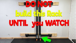 WATCH THIS before building your FOLDABLE WALL RACK!