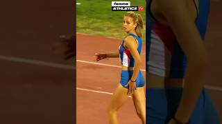 U20 SENSATION! Teodora Boberic 🇷🇸 #shorts #athletics #triplejump