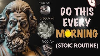 20 THINGS You SHOULD do every MORNING (Stoic Morning Routine) | Stoicism