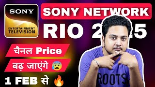 Sony Network is going to increase Channel Price from 1st Feb 2025 🔥| Journalism Guide