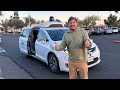 My First Ride In An Autonomous Taxi! The Full Waymo Ride Experience From Start To Finish