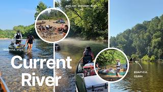 Current River Expedition | First real Canoe Camping Trip from Baptist to Aker Ferry (Missouri)