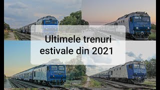 [GM Power] Ultimele trenuri estivale din 2021 - The last summer trains in Romania of 2021