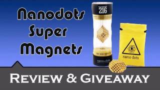 Review \u0026 Giveaway |::| NanoDots Super Magnets