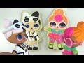 lol surprise play doh cookies snuggle babe u0026 neon qt craft diy