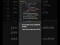 JavaScript array methods push() #shorts #html