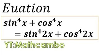 2022 Equation trigonometry|សមីការត្រីកោណមាត្រពិសេស