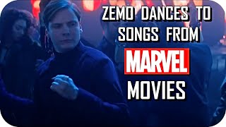 Zemo Dances To Songs From Marvel Movies