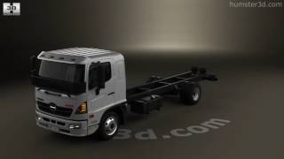 Hino 500 FD (11242) Chassis Truck 2020 3D model by 3DModels.org