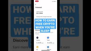 How To Earn Free Crypto When You’re Sleep On Coinbase #crypto #staking #stakingcrypto