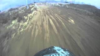 Okrążenie po torze motocrossowym w Strykowie - Stryków - Helmet Cam