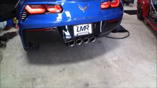 LMR C7 heads/cam and headers startup and idle