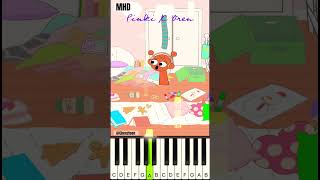 Pink X Oren Pinky’s Makeup | Sprunki @cheeztoon - Piano Tutorial