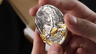 Unboxing Norse Blessing - Frigg - 2oz .999 High Relief Silver Coin - 2000F Cameroon 2025