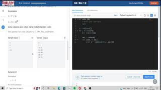 Solving a coding problem from the Hiring Challenge of Hackerearth || Python