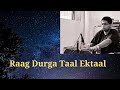 Raag Durga Taal Ektaal 12 beats :  Harmonium Solo Vadan , A Classic Composition🎹🎹