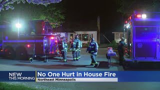 No Injures In Northeast Minneapolis House Fire