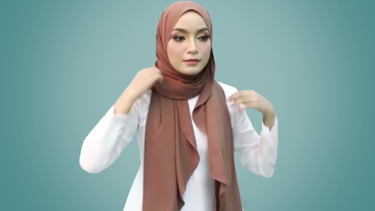 10 TUTORIAL HIJAB PASHMINA SIMPLE (MODIS CANTIK & KEKINIAN) TANPA RIBET ...