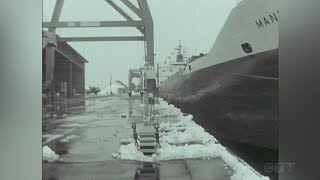 1968: Port of Montreal handles its first container ship