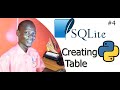 #4 Python SQLite3  -  How to Create Table in Sqlite3 Database Programming