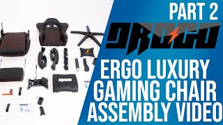 Drogo Multi-Purpose Ergonomic Gaming Chair Assembly Part- 2