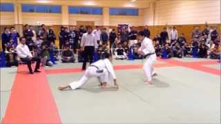 JUDO VS BJJ 　2012 DUMAU SOUTH JAPAN ＢＪＪ ブラジリアン柔術 （小室宏二vs江端講平）