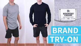 Is This $115 Sweatshirt Worth It? Reigning Champ Haul and Try-On