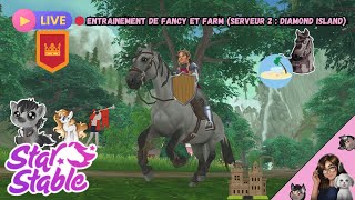 🔴Live : Entrainement De Fancy et Farm (Serveur 2 : Diamond Island) | Star Stable Online