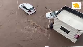 Heavy rains causes flood in Junagadh of Gujarat