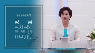 [동광양주안교회] 2025/01/21 | 히브리서강해 12 |  정금 목사