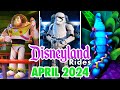 Disneyland Rides - April 2024 POVs [4K 60FPS]
