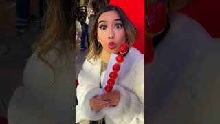 I TRIED CANDY STRAWBERRIES! #shorts
