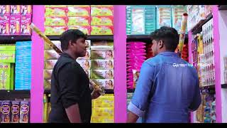 Diwali celebration with sivakasi crackers Gp muthu