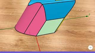 Custom Solid (Calculus): Cross Sections Parallel to yAxis are Adjustable Rhombuses