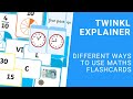 Different Ways to Use Maths Flashcards