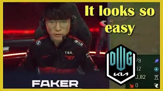 Faker Proview of diving Showmaker with Vex