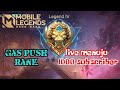 mabar roam (free) add : Mr. Arz | Mobile Legends Live