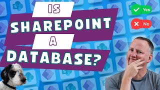 Is SharePoint a database for Power Apps?