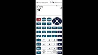 Cube Roots in The TI 34 Multiview Calculator