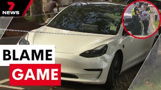 Tesla driver changes tune following tragic crash | 7 News Australia