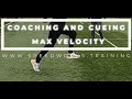 How to improve running mechanics - Coaching and Cueing Max Velocity !