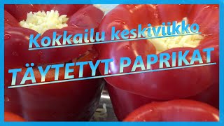 Täytetyt paprikat | #KokkailuKeskiviikko #TäytetytPaprikat